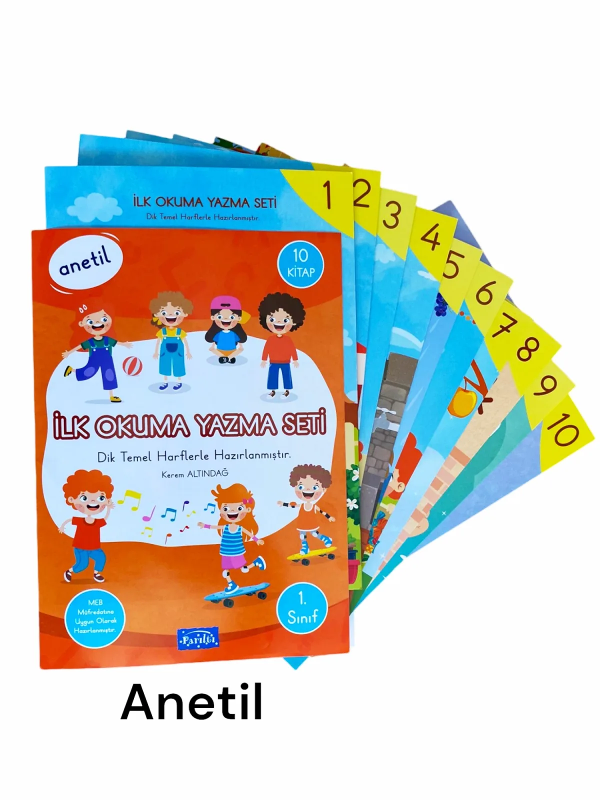 Anetil ilk okuma yazma seti 10 lu set 25 adet