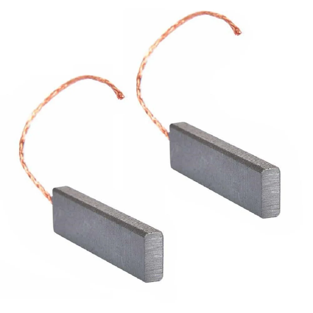 Ceset Uyumlu Metal Yuvalı Çamaşır Makinesi Motor Kömürü Bakır İpli ( 13.5x5x40 ) 2 li Yedek Parça