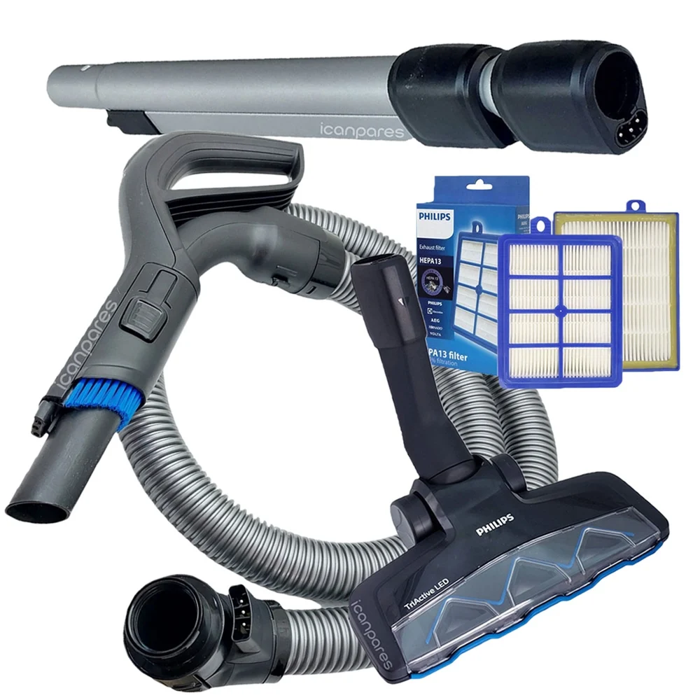 Philips 432200426571 Elektrikli Süpürge Hortumu Emici Yer Başlığı Borusu Filtresi Parçası – 3m1e'de Stokta