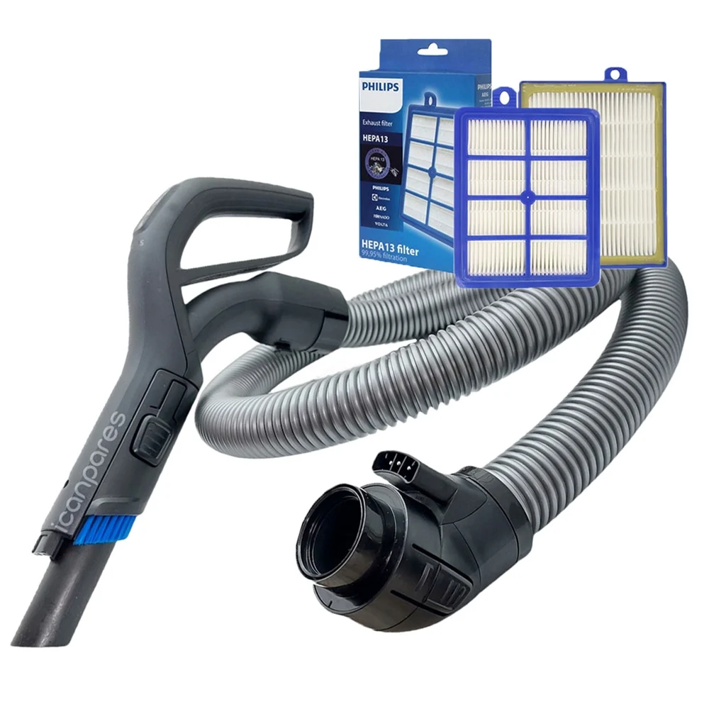 Philips Uyumlu 432200426571 Elektrikli Süpürge Hortumu ve Filtresi – 3m1e Güvenilir Yedek