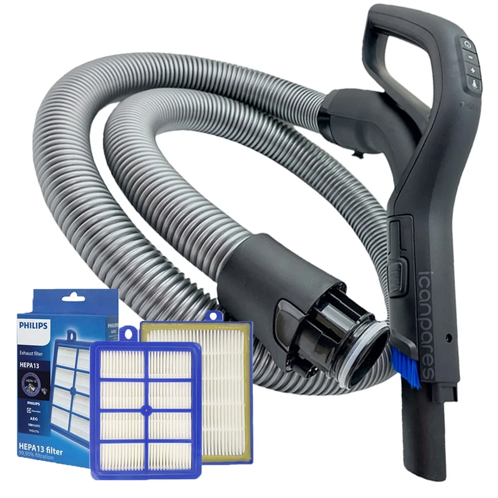 Philips için 432200426821 Elektrikli Süpürge Hortumu ve Filtresi | 3m1e Dükkan