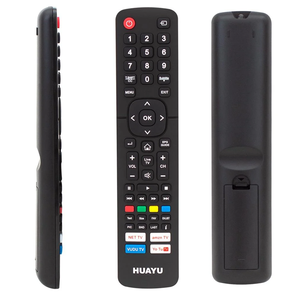 Hisense Uyumlu URC1530 Netflix-Youtube-Amazon Tuşlu Universal LCD-LED Tv Kumandası
