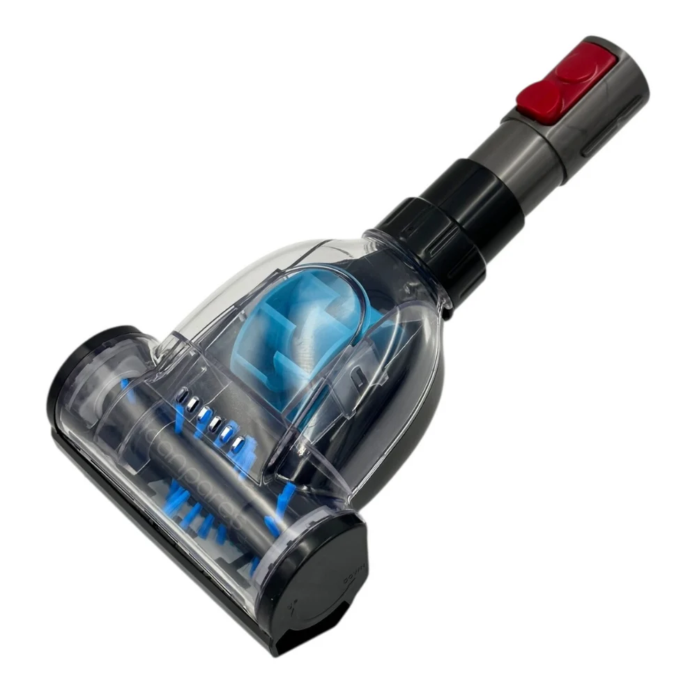 Dyson Uyumlu Cyclone V10 Süpürge Mini Turbo Süpürücü Başlığı (Mavi) Yedek Parça
