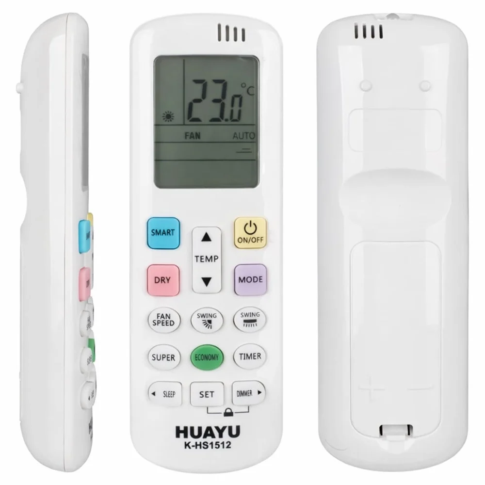 Hisense Uyumlu K-HS1512 Universal Akıllı Klima Kumandası – 3m1e Güvenilir Yedek