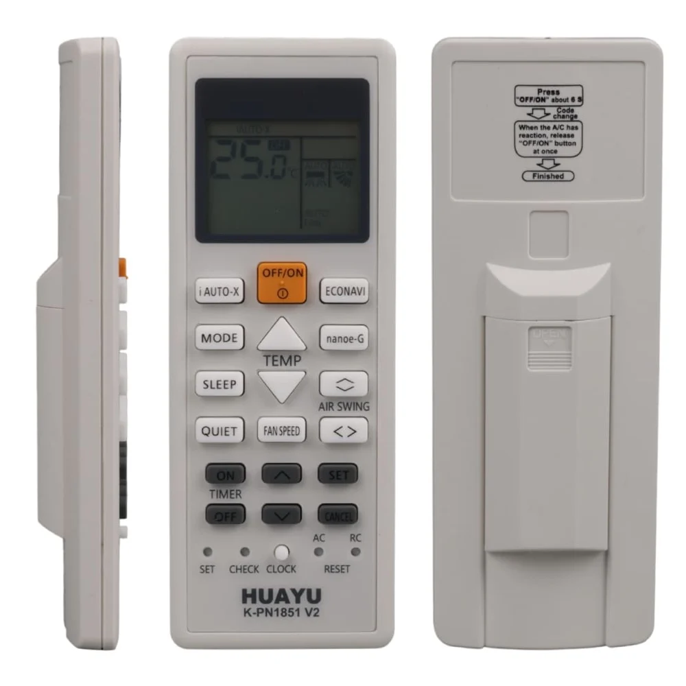 Panasonic K-PN1851 V2 Universal Akıllı Klima Kumandası Parçası – 3m1e'de Stokta