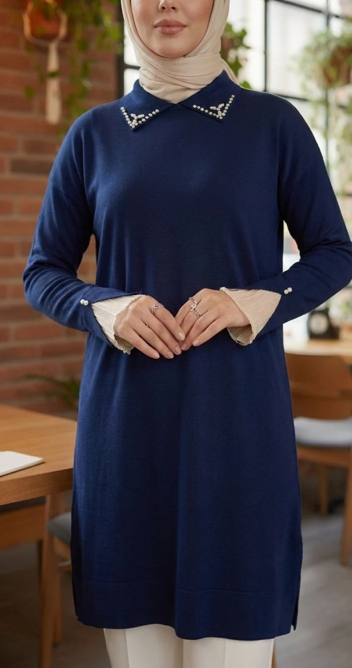 İkra Tunik - Lacivert
