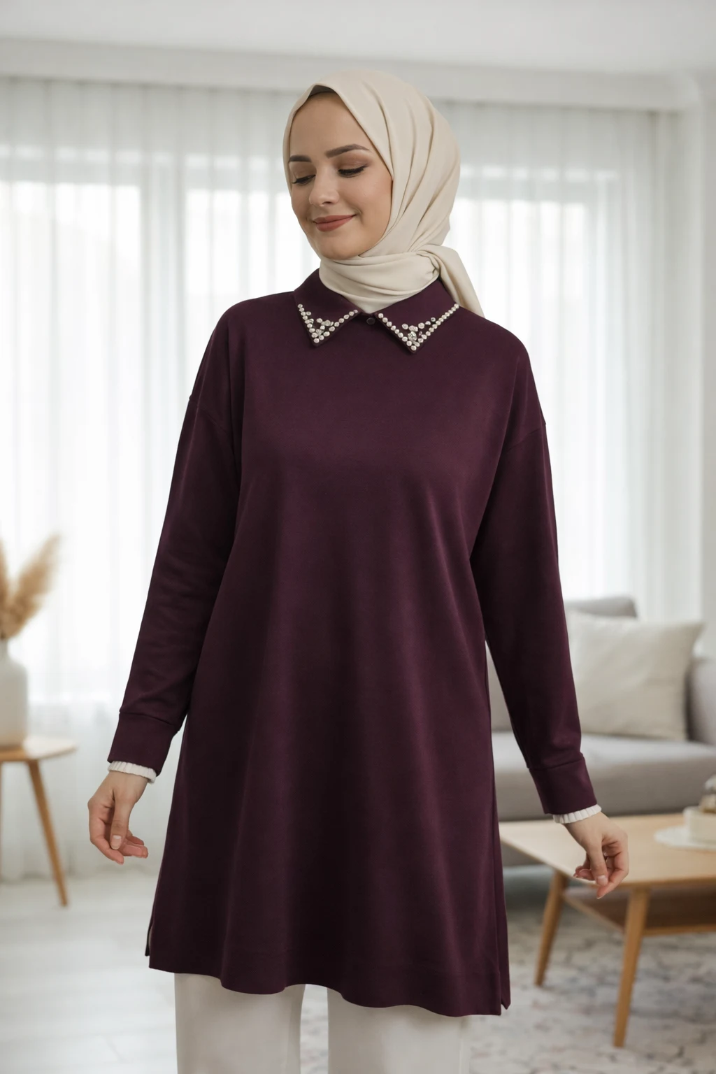 İkra Tunik - Mürdüm