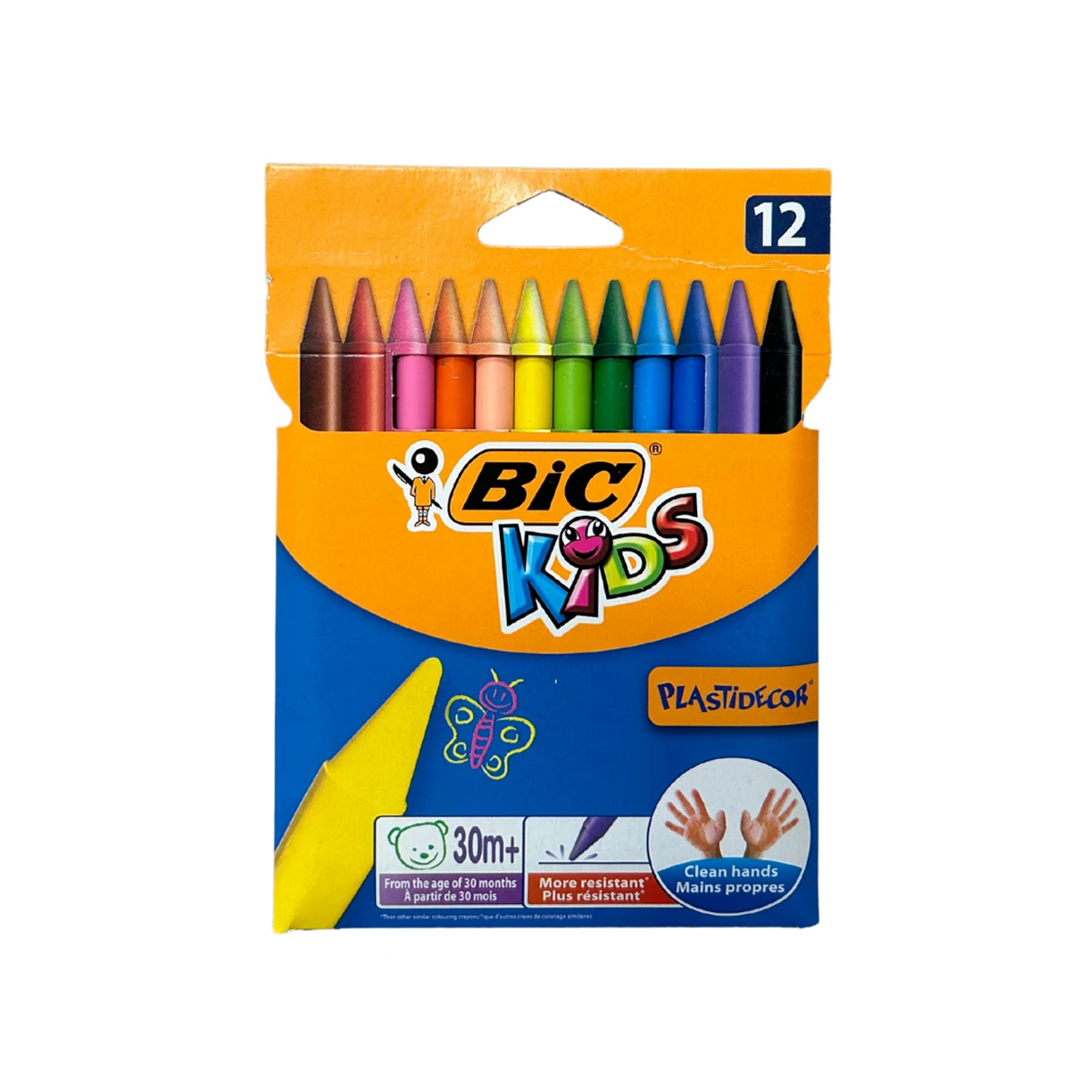Bic Kids Plastidecor 12'li Silinebilir Pastel Boya